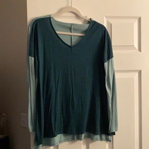 Two-Toned long sleeved Loft shirt.